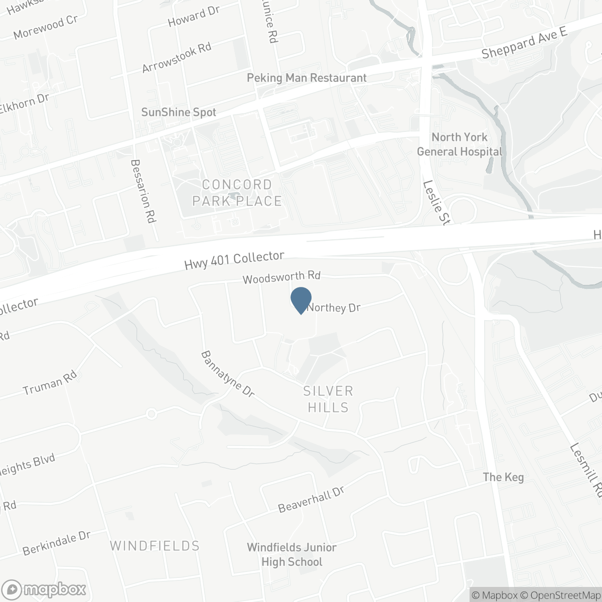 32 NORTHEY DRIVE, Toronto, Ontario M2L 2S9